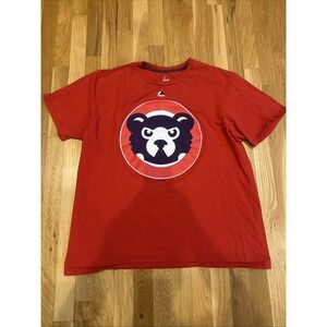 MLB Chicago Cubs Majestic‎ Cooperstown Collection T-Shirt XL.